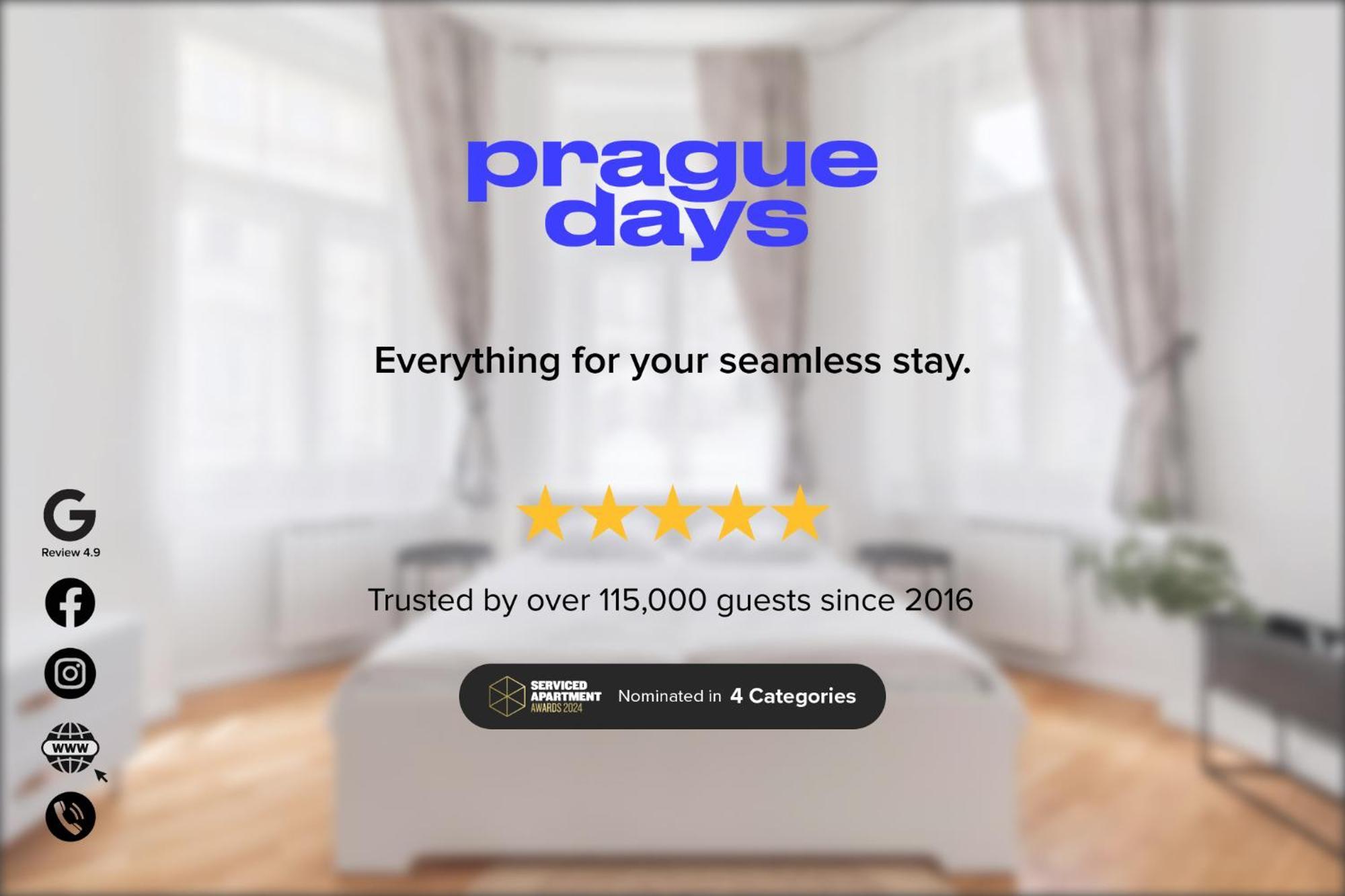 Days - Garage Parking - Balcony - Stylish Prague
